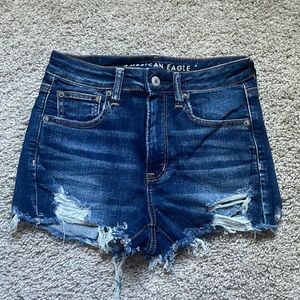 American eagle jean shorts